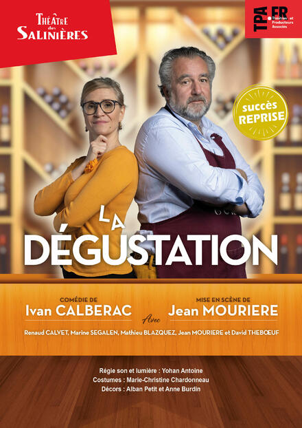 LA DEGUSTATION au Théâtre des Salinières