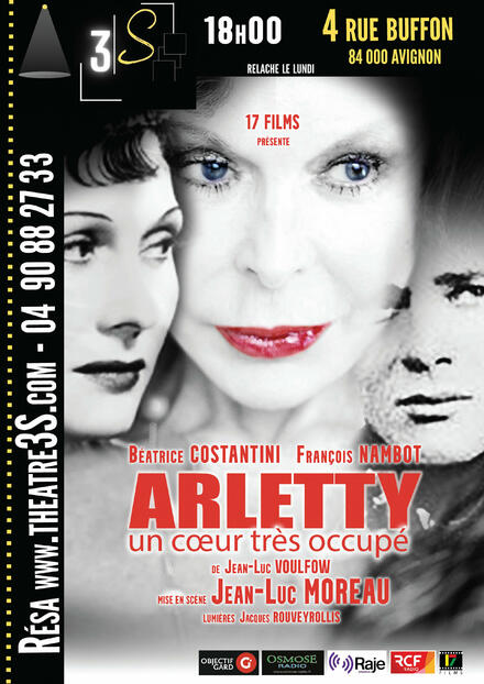 Arletty : un cœur très occupé au Théâtre les 3S