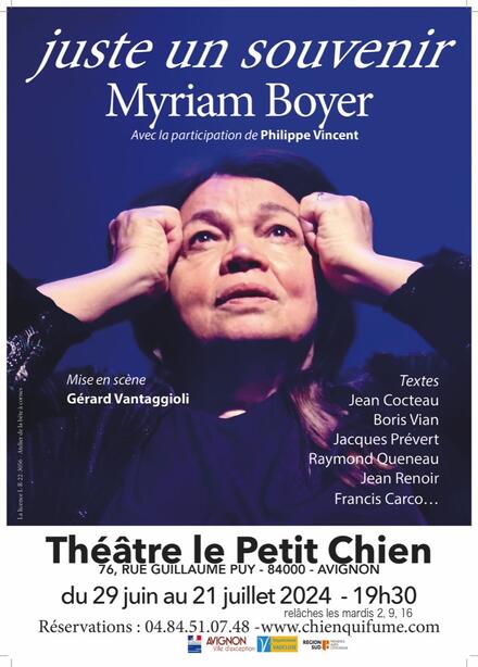 Juste un souvenir au Théâtre Le Petit Chien
