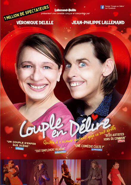 COUPLE EN DÉLIRE au Théâtre de Jeanne