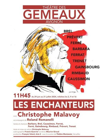 Les enchanteurs au Théâtre des Gémeaux