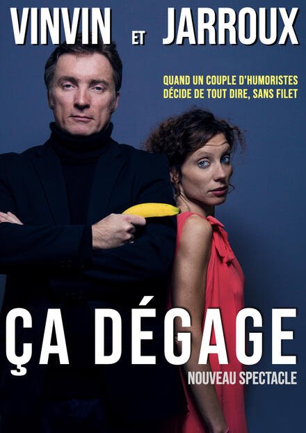 Jarroux et Vinvin - ÇA DÉGAGE au Théâtre La compagnie du Café-Théâtre