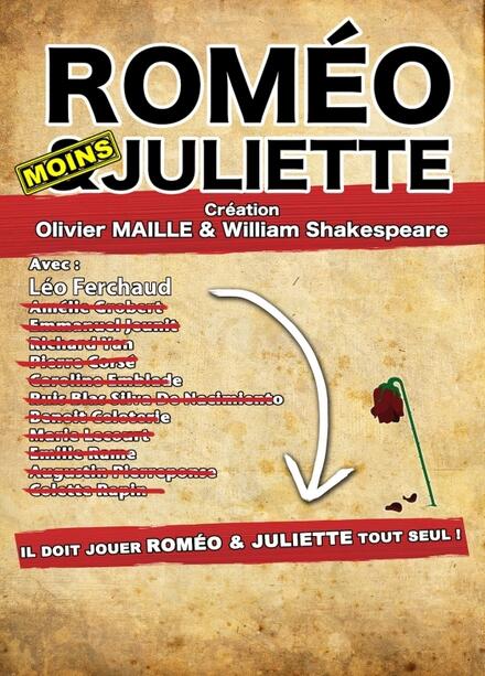 Roméo moins Juliette au Théâtre Comédie d'Aix