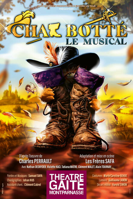 CHAT BOTTÉ Le musical au Théâtre de la Gaîté Montparnasse