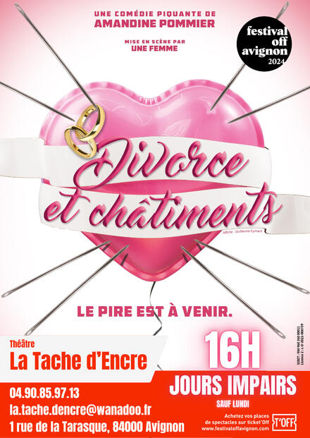 Divorce et Châtiments au Théâtre La Tache d'encre