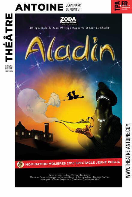 Aladin au Théâtre Antoine - Simone Berriau