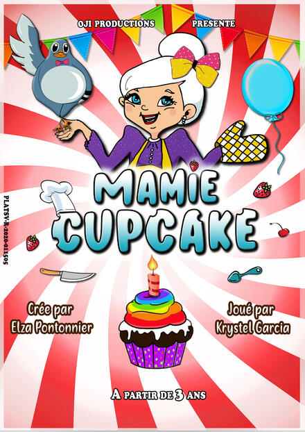 Mamie Cupcake - Spectacle pour enfants au Théâtre La compagnie du Café-Théâtre