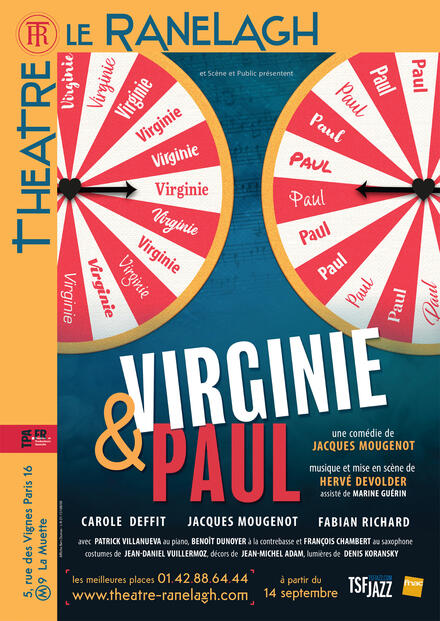Virginie et Paul au Théâtre le Ranelagh