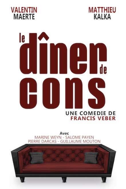 Le dîner de cons au Théâtre à l'Ouest Auray