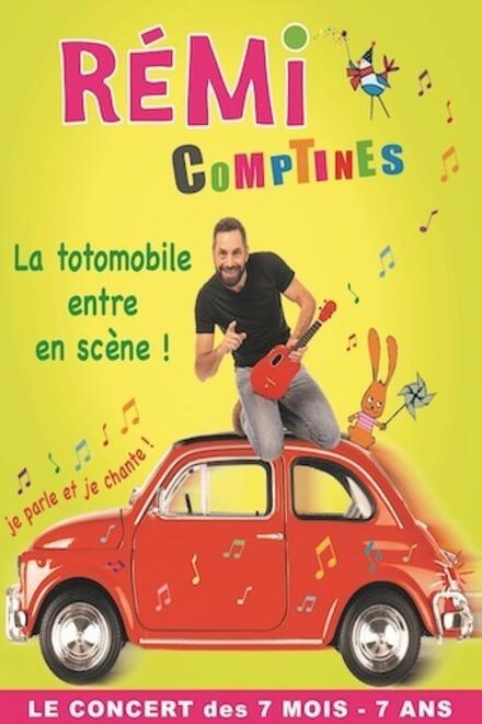 Rémi Comptines - La totomobile entre en scène au Théâtre à l’Ouest Caen