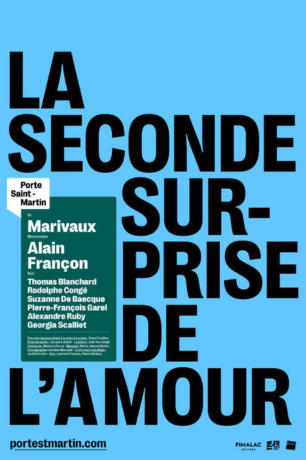 La seconde surprise de l'amour au Théâtre de la Porte Saint-Martin