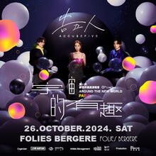 ACCUSEFIVE FIRST LIVE TOUR, Théâtre des Folies Bergère