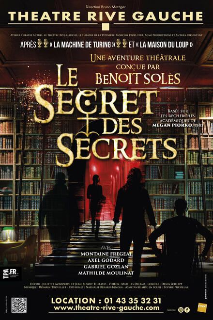 Le secret des secrets au Théâtre Rive Gauche