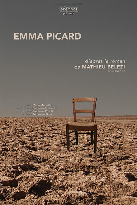Emma Picard d’après le roman de Mathieu Belezi au Théâtre Essaïon
