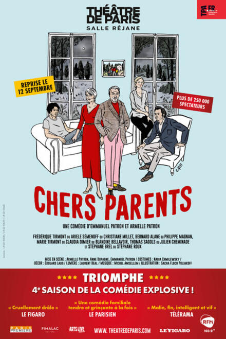 Chers parents au Théâtre de Paris - Salle Réjane