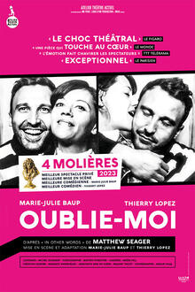 Oublie-moi, théâtre Atelier Théâtre Actuel