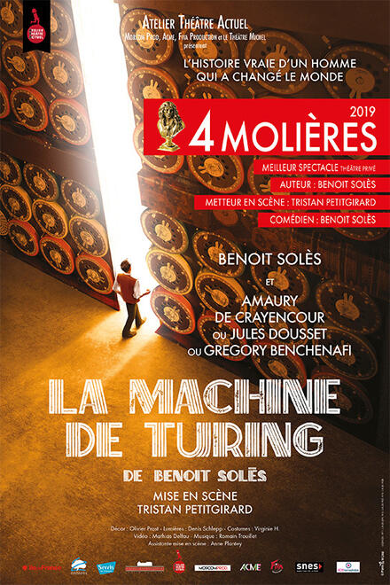 La Machine de Turing au Théâtre Atelier Théâtre Actuel