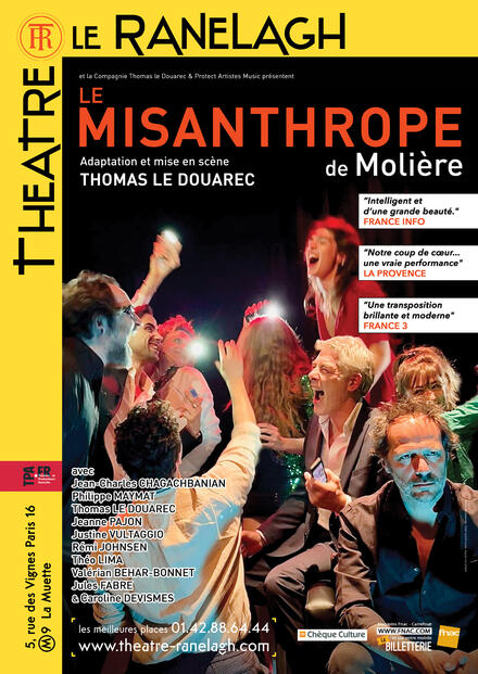 Le Misanthrope au Théâtre le Ranelagh