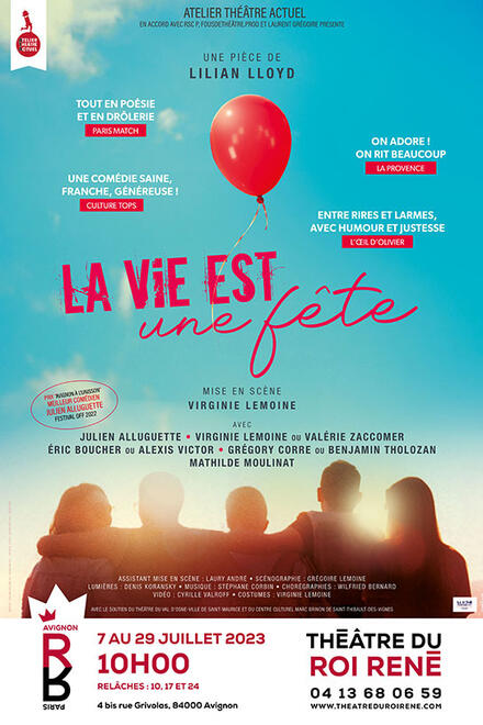 La vie est une fête au Théâtre Atelier Théâtre Actuel