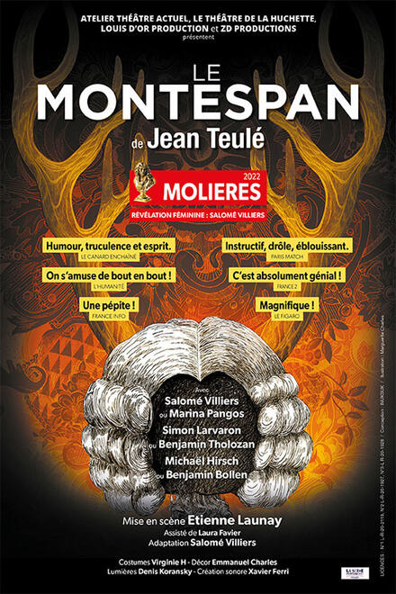 Le Montespan au Théâtre Atelier Théâtre Actuel