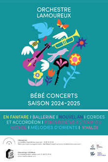 Bébé concerts - avec l’ORCHESTRE LAMOUREUX, Théâtre de l'Atelier