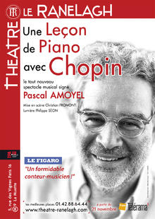 Une leçon de piano avec Chopin, Théâtre le Ranelagh