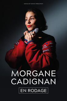 Morgane Cadignan en rodage à Nantes