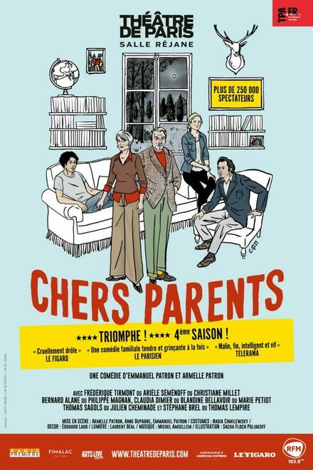 Chers parents au Théâtre de Paris - Salle Réjane