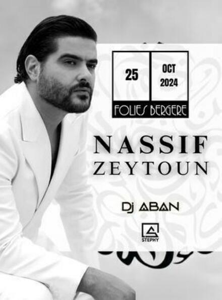 NASSIF ZEYTOUN au Théâtre des Folies Bergère