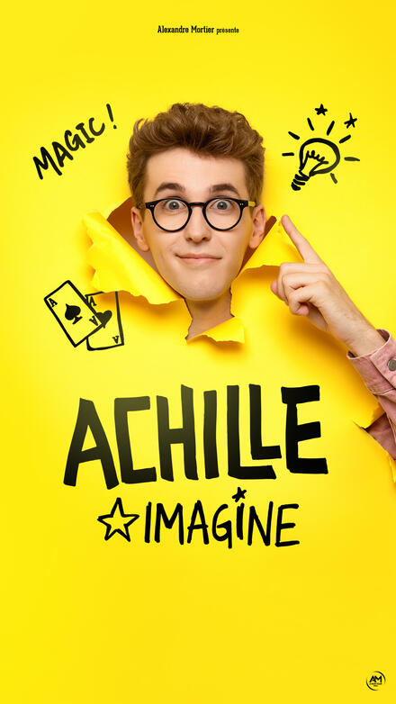 Achille en spectacle à Nantes dans "Imagine" au Théâtre La compagnie du Café-Théâtre