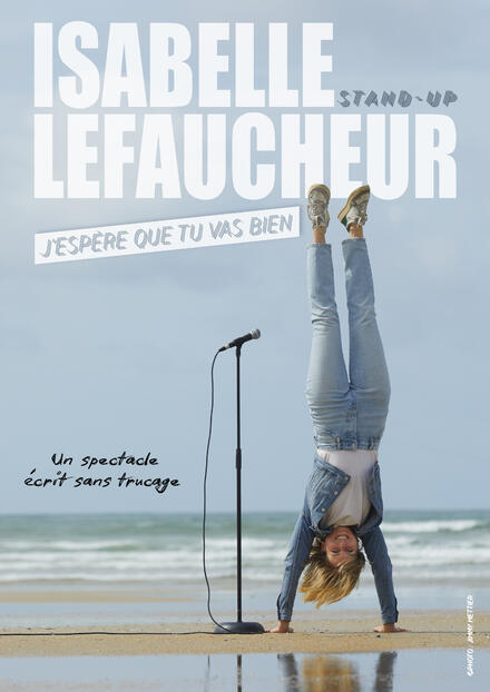 Isabelle Lefaucheur en spectacle à Nantes au Théâtre La compagnie du Café-Théâtre