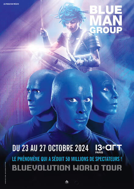 Blue Man Group au Théâtre le 13ème Art