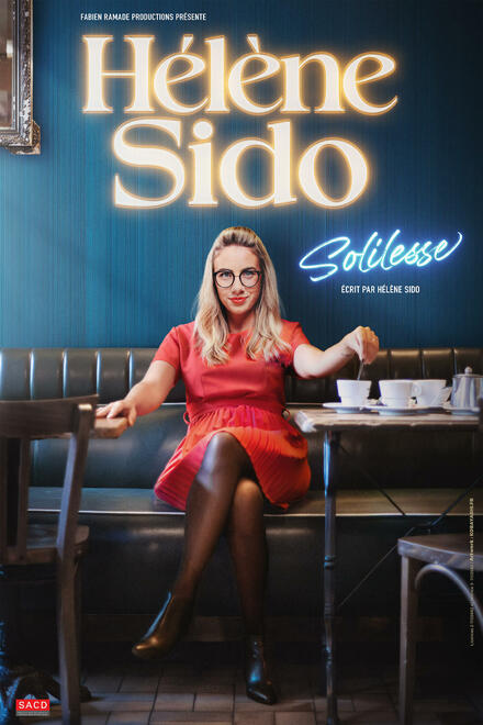 Hélène Sido en spectacle à Nantes au Théâtre La compagnie du Café-Théâtre