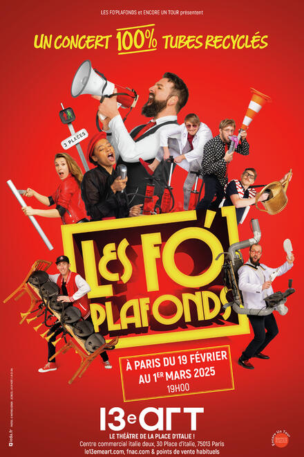 LES FO'PLAFONDS au Théâtre le 13ème Art