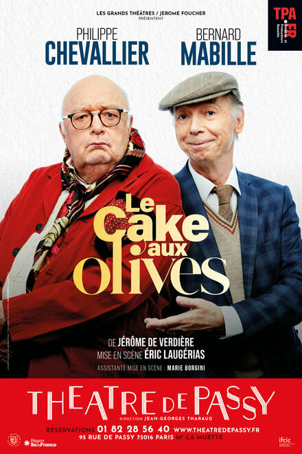 Le Cake aux olives au Théâtre de Passy