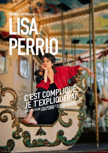 Lisa Perrio en spectacle à Nantes au Théâtre La compagnie du Café-Théâtre