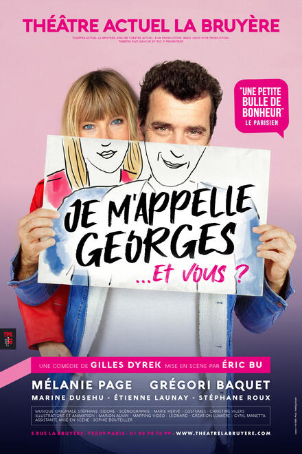 Je m'appelle Georges... et vous ? au Théâtre Actuel La Bruyère