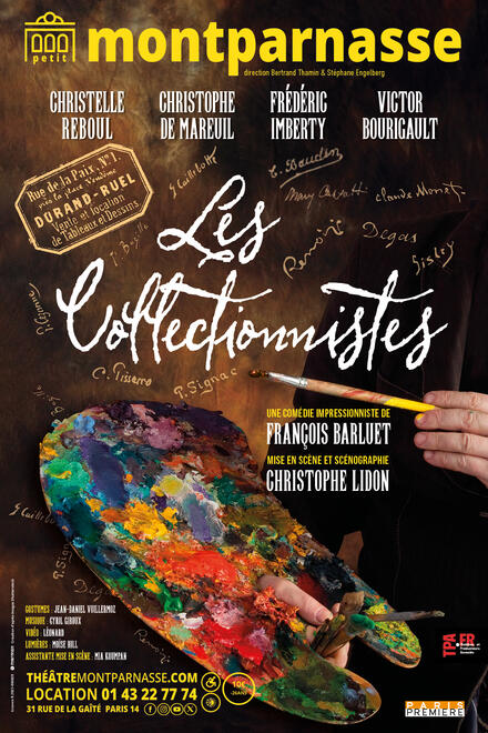 LES COLLECTIONNISTES au Théâtre du Petit Montparnasse