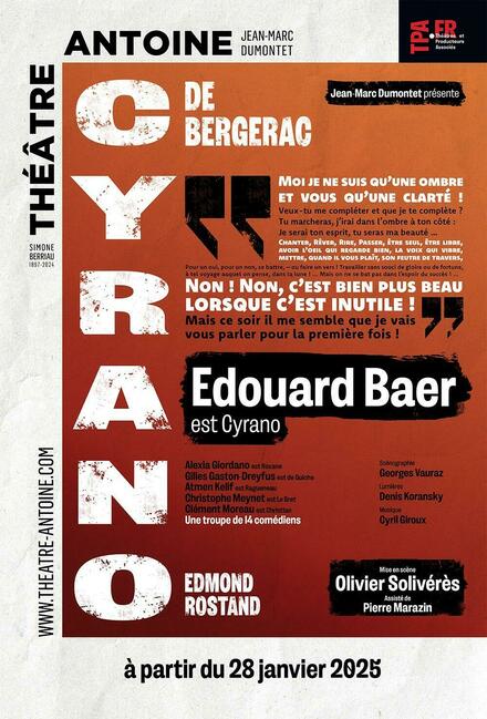 Cyrano de Bergerac au Théâtre Antoine - Simone Berriau