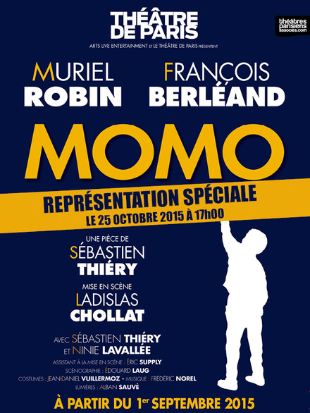 MOMO - REPRÉSENTATION SPECIALE au Théâtre de Paris