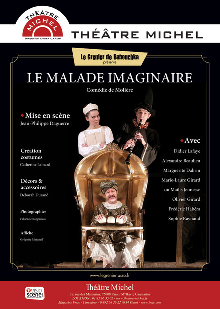 Le Malade imaginaire au Théâtre Michel