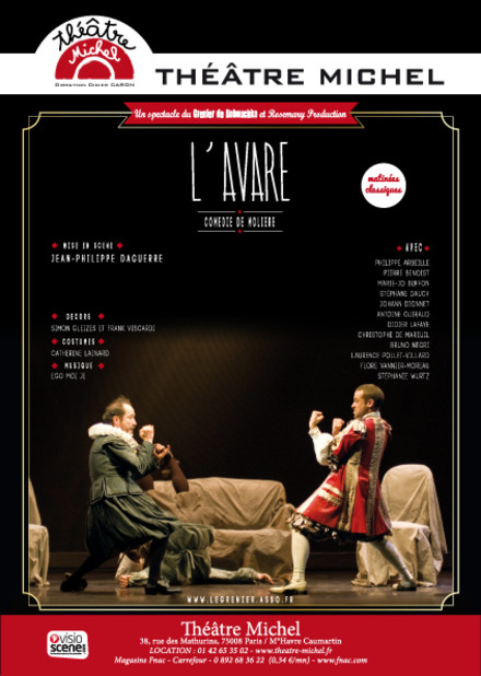 L' Avare au Théâtre Michel
