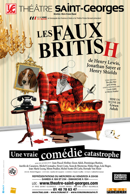 Les Faux British au Théâtre Saint-Georges