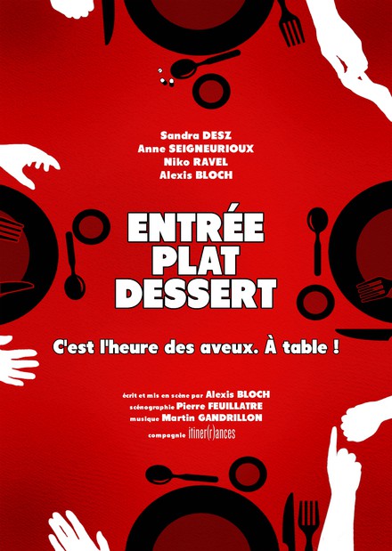 Entrée Plat Dessert au Théâtre du Funambule Montmartre