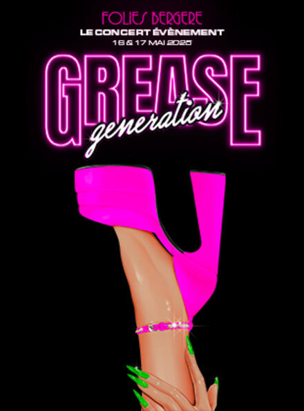 GREASE au Théâtre des Folies Bergère