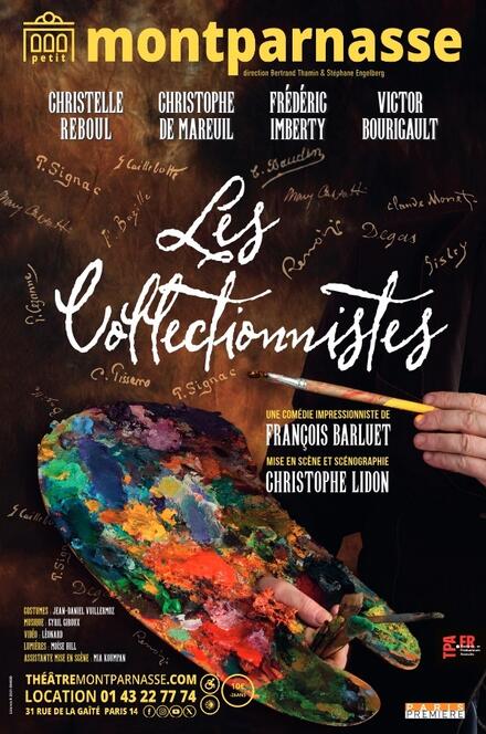 LES COLLECTIONNISTES au Théâtre du Petit Montparnasse