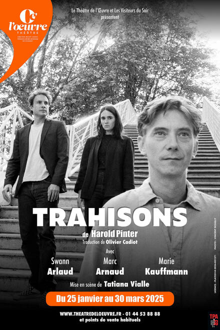 Trahisons au Théâtre de l'Œuvre