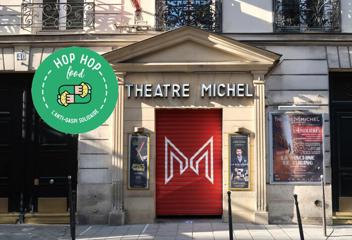 Le Théâtre Michel s'engage pour l'accès solidaire à la culture avec HopHopFood&nbsp;!