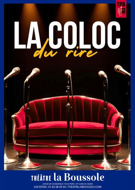 LA COLOC DU RIRE au Théâtre La Boussole