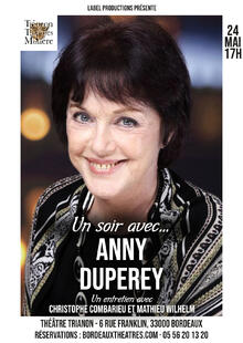 Un soir avec… Anny Duperey